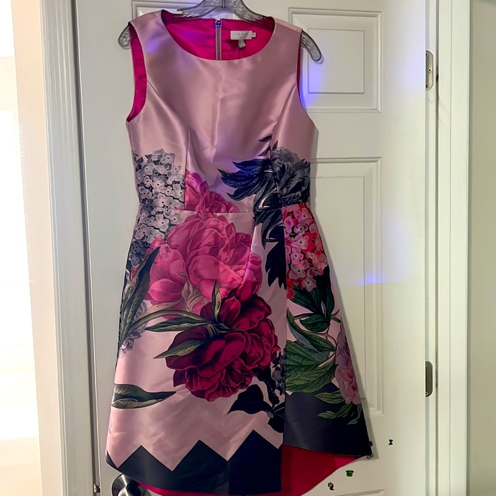 💃Ted baker Joyclyn Royal Gardens Dress make an offer !! - Picture 3 of 5